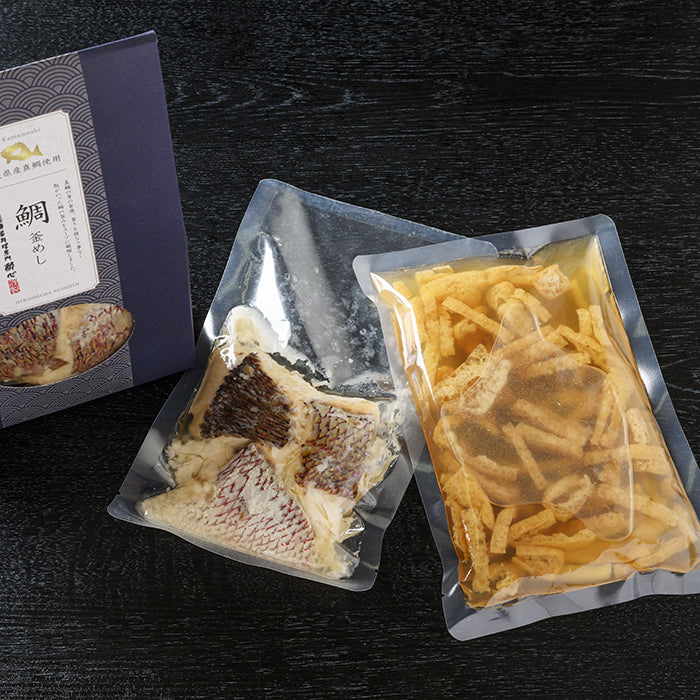 廣島料理専門 酔心 釜めしの素セット【鯛・牡蠣】