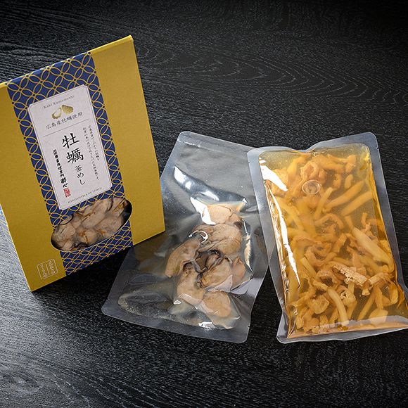 廣島料理専門 酔心　釜めしの素セット【鯛・牡蠣】